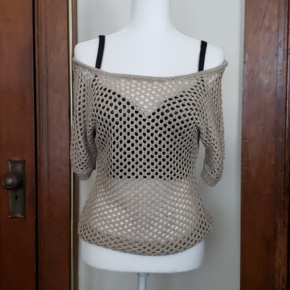 Open Knit Top